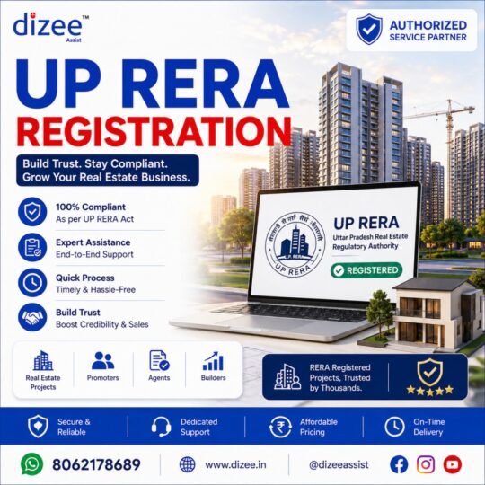UP RERA Registration for Real Estate Projects & Agents | Expert Online Assistance