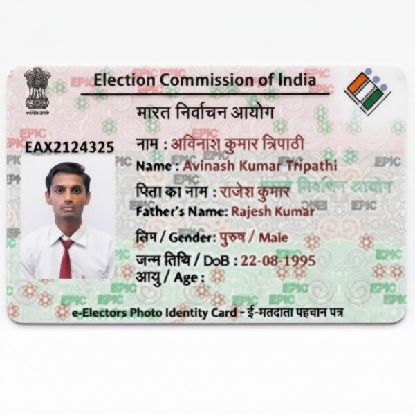 Voter ID Card Print – PVC Voter Card Printing Service